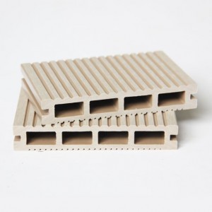 Buite Wood Plastic Saamgestelde Vloer