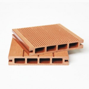 Buite Wood Plastic Saamgestelde Vloer