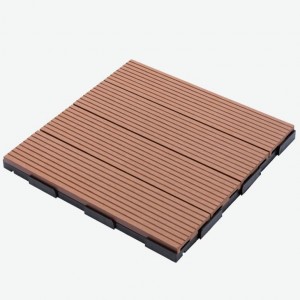 WPC DIY Decking tile 30x30cm Flooring