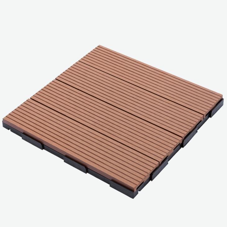 OEM/ODM Factory Exterior Pvc Wall Panels - WPC DIY Decking tile 30x30cm Flooring – BOFAN