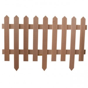 Easy Assembled Non-fading Wpc Garden Fence