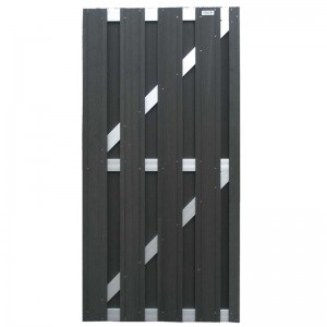 Easy Assembled Non-fading Wpc Garden Fence