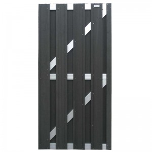 Easy Saman Non-fading WPC Garden Fence