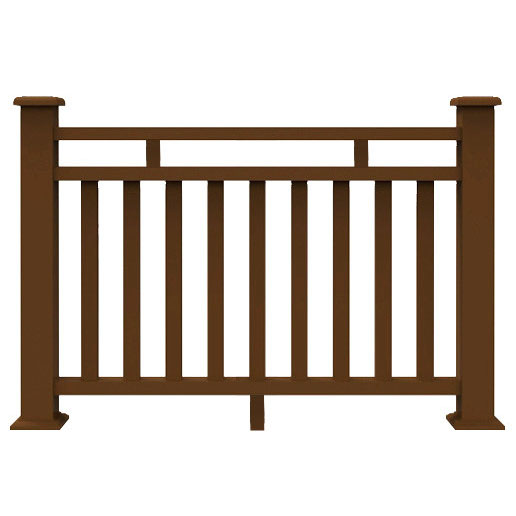 Outdoor Composite Balustrade WPC Decoration Fencing Featured Image