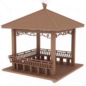 Pavilion WPC gazebo