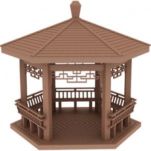 Pavilion WPC gazebo