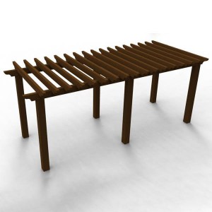 WPC Pergola Plastic Wood Pergola
