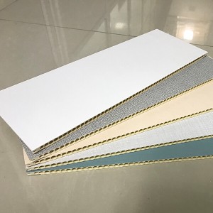 PVC wall panels in free-style DIY