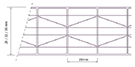 Multi-wall polycarbonate sheet 118