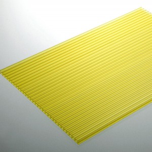 Twin wall polycarbonate sheet