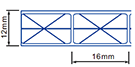 hoja de policarbonato Multi-pared 112